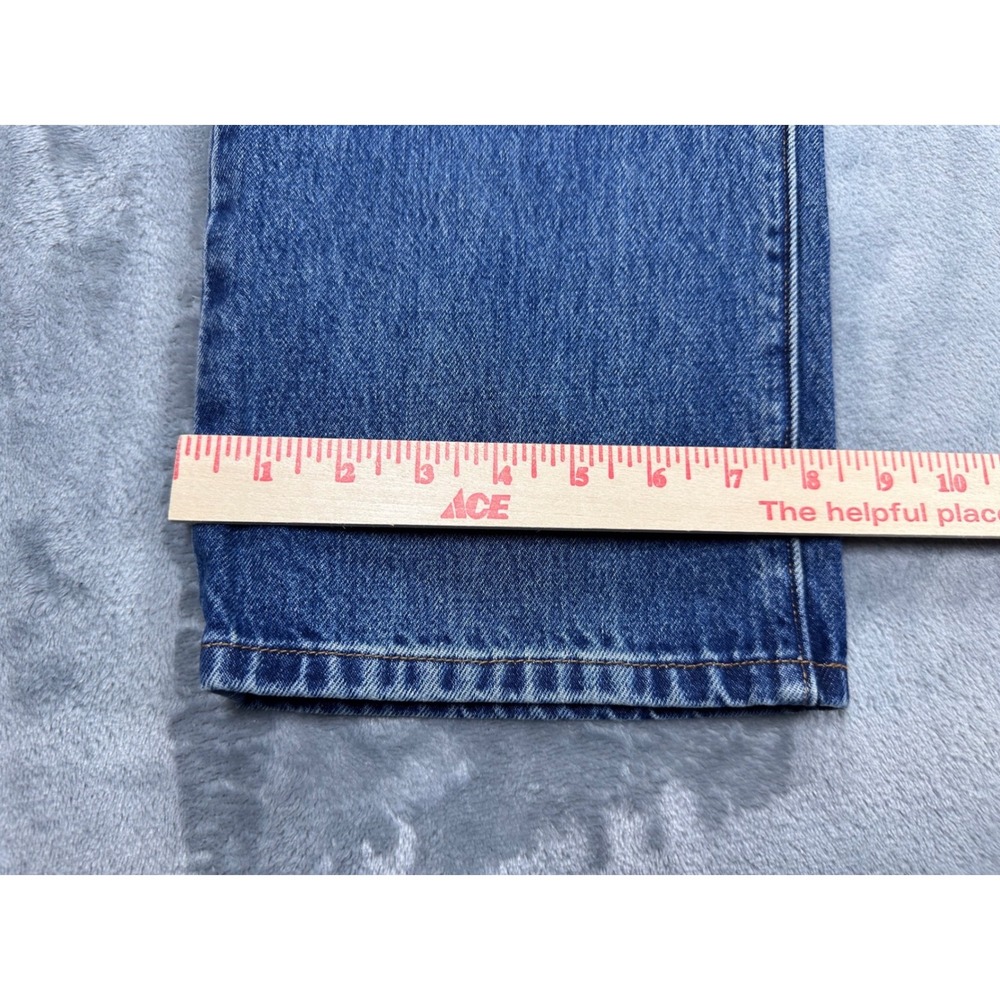 Levis 501 90s Selvedge Denim Jeans Womens 28x30 Blue Straight Leg A1959-0063 NWT - Picture 2 of 16